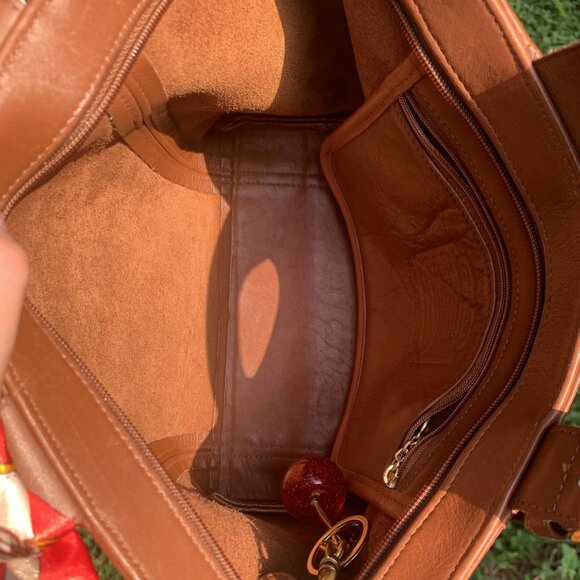 Vintage Coach Waverly Bag 4133 British Tan 1994 - Picture 14 of 16